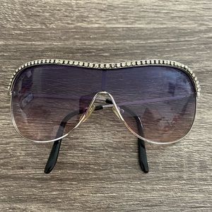 Rhinestone Aviator Shades